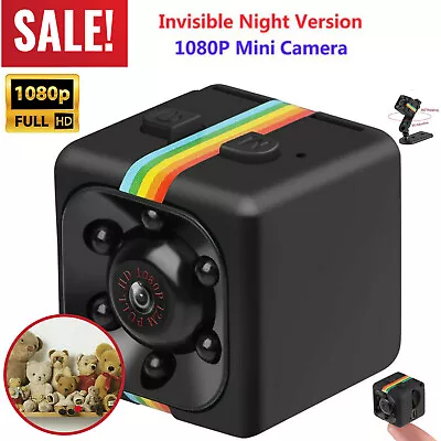 Mini Camera Motion Detection Home Security 1080P IR Night Vision Cam 32GB • $14.49