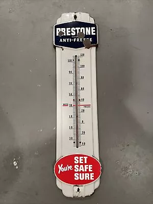 Original Vintage Prestone Thermometer  • $250