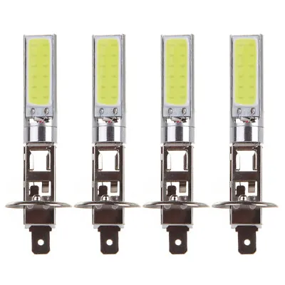 4x White H1 LED Headlight High Low Beam Light SMD Bulbs Vehicle Lamp 100W • $10.49