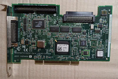 Adaptec SCSI Interface Card LVD Controller Adapter PCI 19160/29160N 1925606 • $25.98