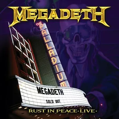 New: MEGADETH - Rust In Peace Live +  Bonus Performance 16 Tracks CD • $7.98