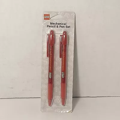 LEGO 50th Anniversary Of The Brick Mechanical Pen & Pencil Set 2008 / New / Kids • $9.95