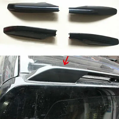 For Land Cruiser Prado FJ120 2003-2009 4* Black Roof Rack Rail End Cover Replace • $20.50