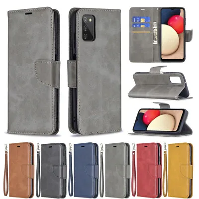 Slim Wallet Leather Flip Cover Case For Huawei P30 Lite P50 Y5p Y5 2019 Y6 2019 • $17.59