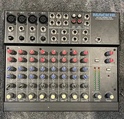 Mackie 1202 Micro Series  12 Channel Mic Line Mixer • $137.50