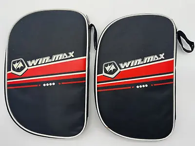 Win Max Table Tennis Pro Ping Pong Racket Set With Bags 3 Stars Single 5-Ply • $27.99