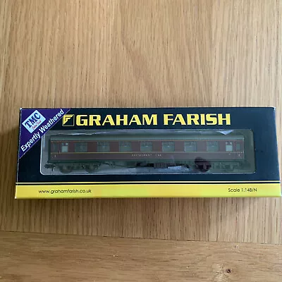 £22.55 • Buy Graham Farish N Gauge 374-808 Mk1 RFO Restaurant First Open BR Maroon TMC Wthrd