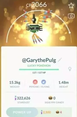 $2.99 • Buy ✨ Sigilyph ✨ LUCKY TRADE ✨ Pokemon ✨ Regional ✨ RARE ✨✨ GO