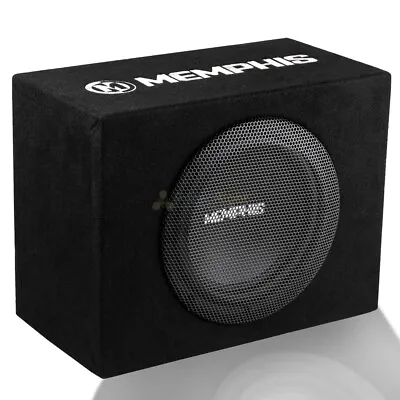 $119.95 • Buy 8  Loaded Subwoofer Enclosure Bass System Combo Car Audio Memphis Audio SRX08SP