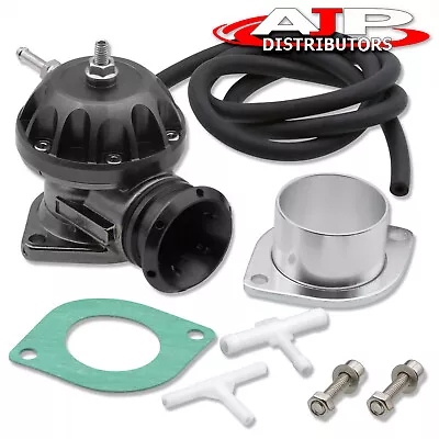 For Volvo Turbo Charger Piping Blow Off Valve Type-Rz Bov Black + Adapter Set • $22.99