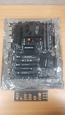 AMD FX-8350 Eight Core CPU With GA-990FXA-UD3 R5 AM3 Motherboard + I/O Sheild  • $100