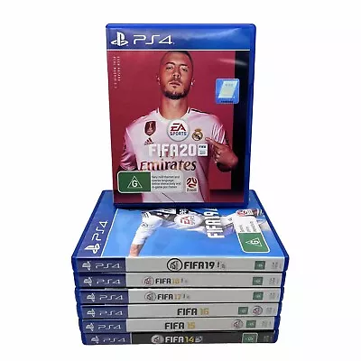 FIFA 14 15 16 17 18 19 20 Sony PlayStation 4 PS4 7x Game Bundle Reg 4 Free Post • $49.95