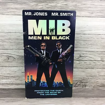 Men In Black VHS 1997 Tomme Lee Jones Will Smith Columbia Pictures • $6.95