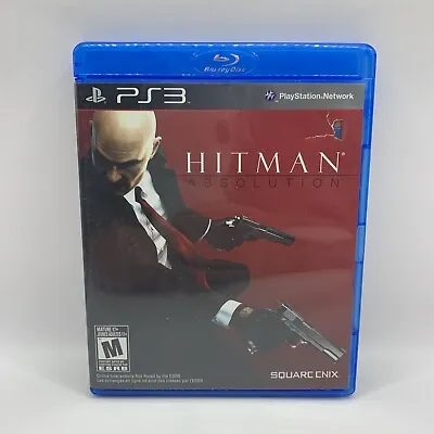 Hitman: Absolution PS3 2012 Action-Adventure Square Enix MA15+ VGC Free Postage • $9.95