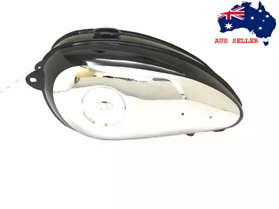 BSA C11G C12 BLACK PAINTED CHROME GAS FUEL PETROL TANK |Fit For • $441.75