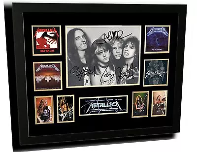 $109.99 • Buy Metallica Signed Limited Edition Framed Memorabilia