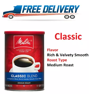 Melitta Medium Roast Ground Coffee Classic 11 Oz • $14.99