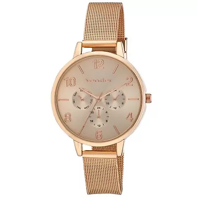 Vernier Women's 38mm Chrono Mesh Strap Watch • $28.04