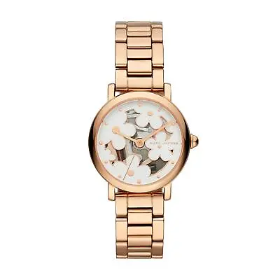 Marc Jacobs 288385 Women Classic Stainless Steel Quartz Rose Gold Casual Watch • $169.15