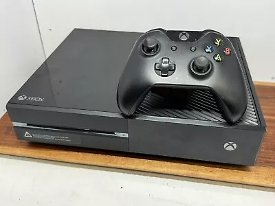 Microsoft XBOX ONE Console BLACK  With Controller - WORKS GREAT • $99