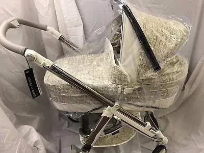 £24.97 • Buy PVC Raincover Rain With Zip Access To Fit Bebecar IPOP & IPOP Prive Pram Body