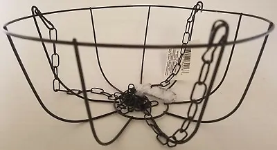 Plant Hanging Black Wire Baskets 10”D X 21”H • $3.49