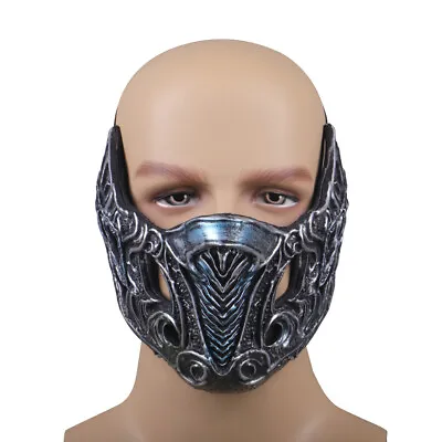 2021 Cosplay Sub-Zero Mask Mortal Kombat Dress Up Props Adult Face Mask PVC • $15