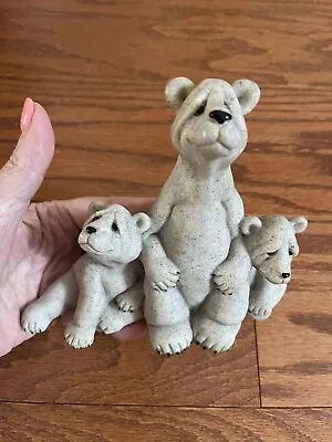 Quarry Critters Polar Bears  Billy And Friends  ~6.25x5.5x3” • $10