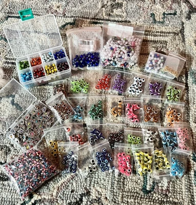 $50 • Buy Evil Eye Bracelet Making Supplies Beads - String Beading Device Bundle