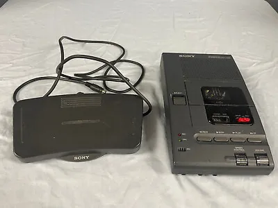 Genuine SONY Microcassette Dictator/Transcriber Model M-2020 • $59.99
