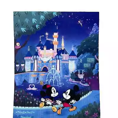 Disneyland Exclusive Print Poster Mickey Minnie Mouse Castle Magic Key Holders • $13.92