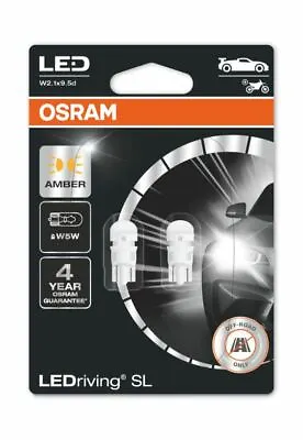 OSRAM LEDriving SL Indicator Bulb 2827DYP-02B W5W Non ECE • $27.03