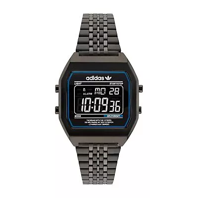 Watch Adidas AOST22073 Street Digital Two  Women 36mm Stainless Steel • $61.69