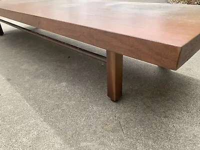 Milo Baughman Thayer Coggin Mid Century Modern Coffee Table Walnut • $600