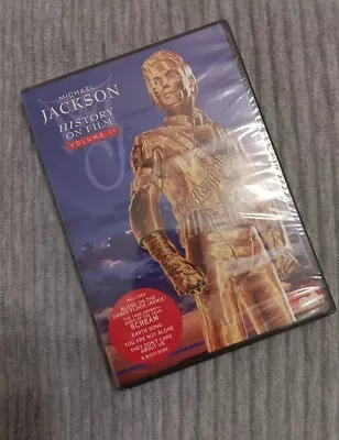 Michael Jackson: History On Film Volume II (DVD 1997) Vol. 2 NEW & SEALED • $14.98