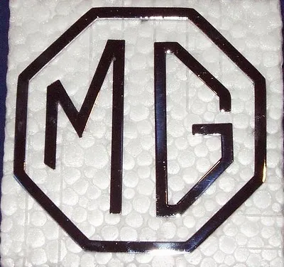 New MG Trunk Badge Emblem For MGA MG Midget MGB 1955-1969 Chromed Metal • $39.95