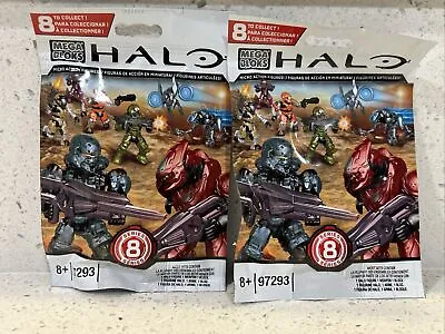 MEGA BLOKS 97293 Halo Series 8 Micro Action Figure Blind Bag New Lot Of 2 • $16.99