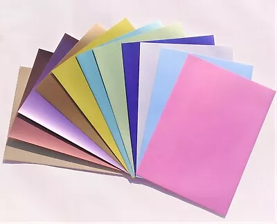 11 X  Stunning A4 Kanban Matte Mirri Card 280gsm - Variety  Pack- 25p Each (297) • £2.75