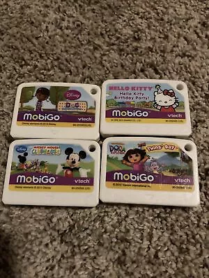 Lot Of  VTECH MobiGo Games Cartridges- Doc Mcstuffin- HK- Dora-Mickey Mouse • $15