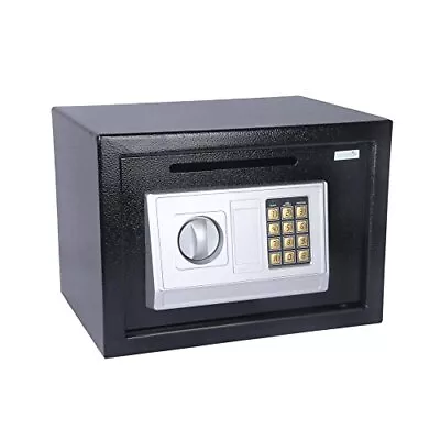 SereneLife Drop Box Safe Front Load Cash Vault Drop Lock And Safe Includes Keys • $88.49