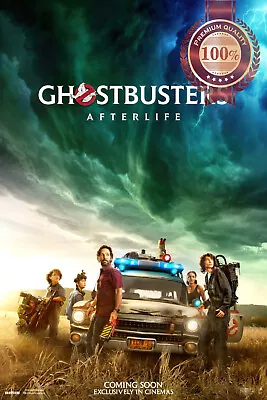 Ghostbusters Afterlife V2 2021 Cast Original Movie Film Print Premium Poster • $119.95