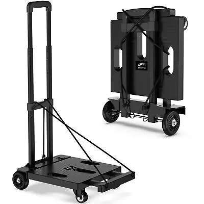 Folding Hand Truck 265 LB Capacity Dolly Cart For Moving Heavy Duty Fold Up... • $55.30