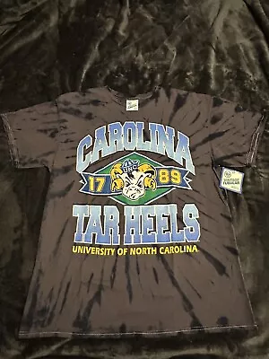 $34.99 • Buy UNC Tarheels NCAA '47 Brand Grey Tie Dye Vintage Tubular Men's Tee Shirt