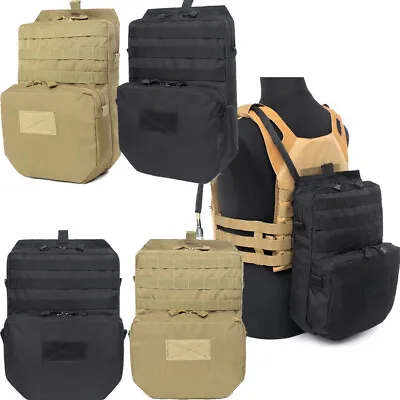 Tactical Military Molle Hydration Backpack For 3L Water Bladder Bag Vest Pouch • $24.98