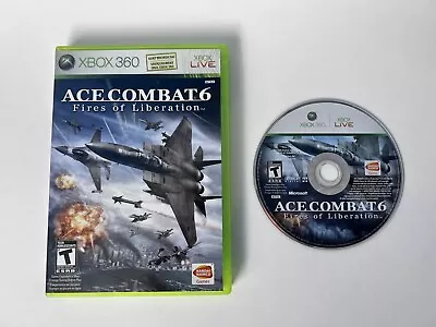 Ace Combat 6: Fires Of Liberation (Microsoft Xbox 360 2007) No Manual TESTED • $11.95