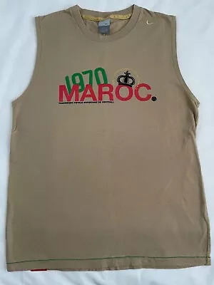 Nike Federation Royale Marocaine De Football Morocco Football Mens Tank Large • $59.99