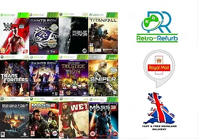 Xbox 360 Games - PAL - Choose Your Title - All Games £3.99 Plus Up To 15% Multi • £3.99