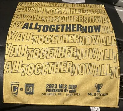 COLUMBUS CREW SC 2023 MLS CUP FINAL RALLY TOWEL - Giveaway Item CHAMPIONS - LAFC • $29.96