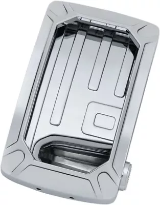 Kuryakyn 3190 Chrome Vertical Nova Curved Side Mount License Plate Holder 3190 • $143.44