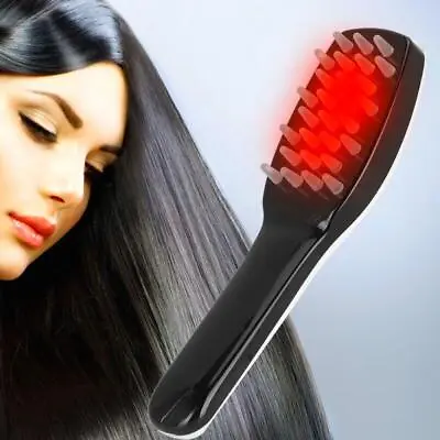 Infrared Electric Laser Hair Loss Anti-Loss Scalp Massage Comb • £16.96